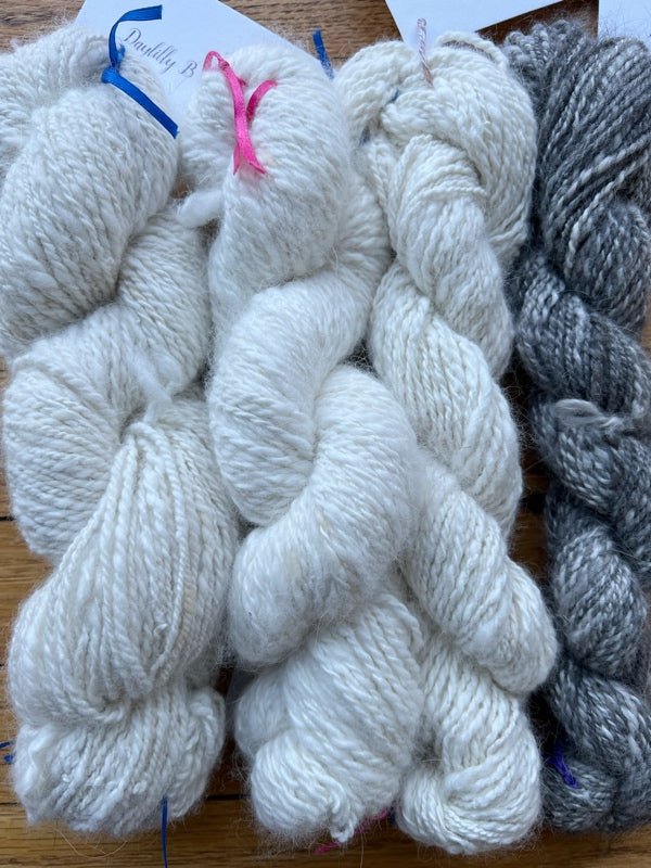 Store Handspun Angora and Wool Yarn