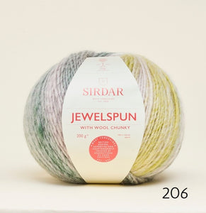 Jewelspun Chunky with Wool by Sirdar (bulky)