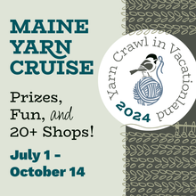 Load image into Gallery viewer, Maine Yarn Cruise Bag with Digital Passport
