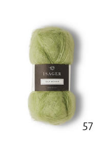 Silk Mohair by Isager (lace)